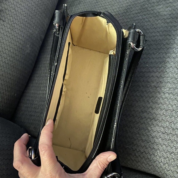 Miche Classic Base Bag Black Strap Retired Handbag Purse With 3 Covers - Picture 2 of 11